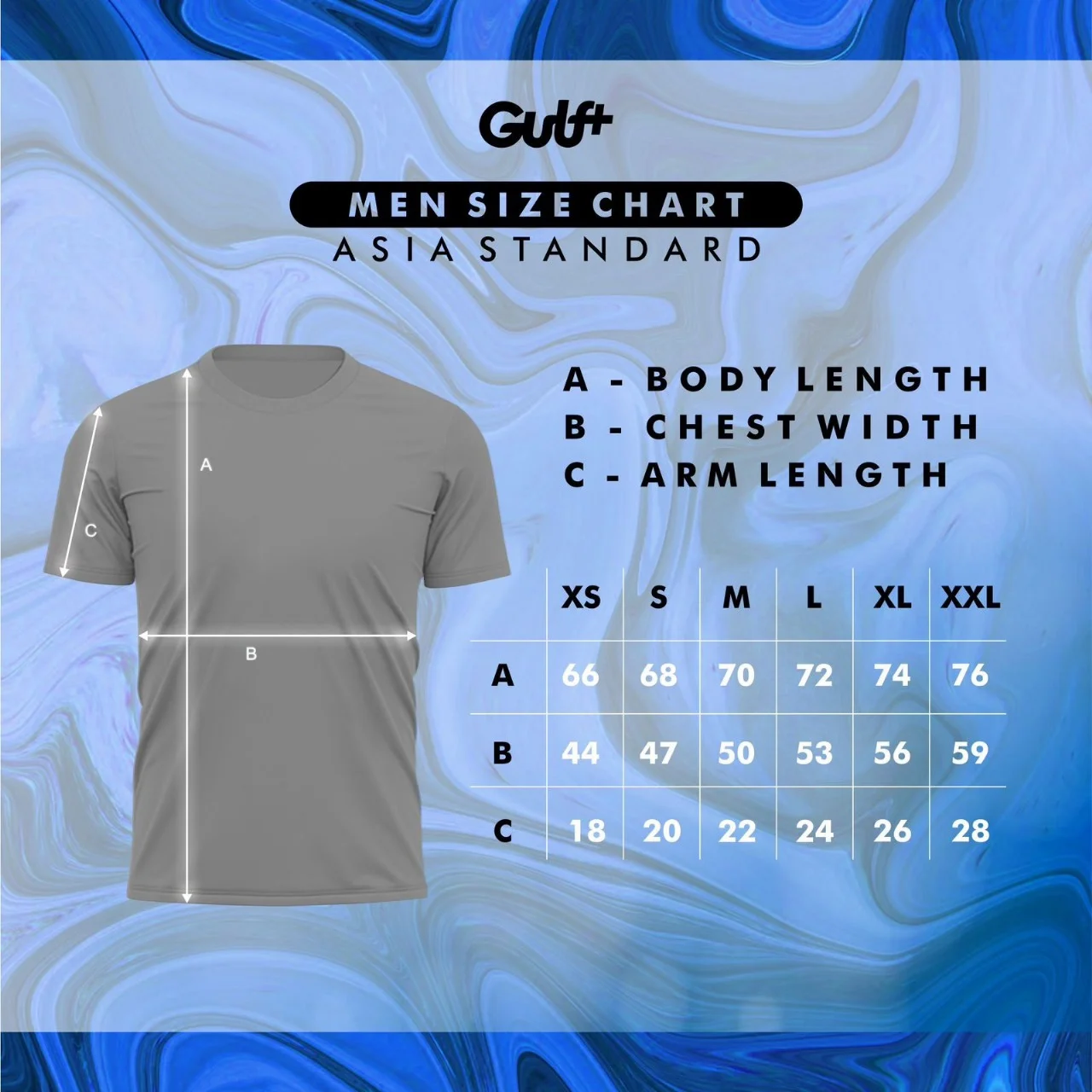 Men Size Chart